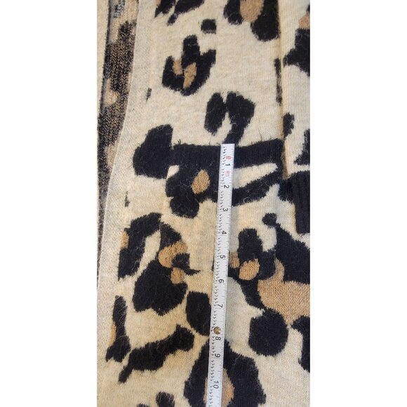 Altar'd State Leopard Print Open Front Knit Cardigan - Picture 3 of 16